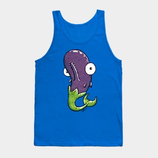 Mer-Eggplant Tank Top